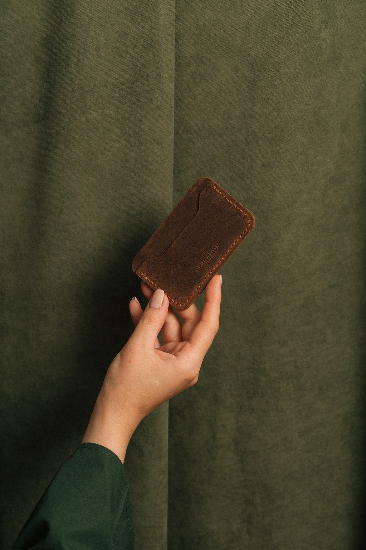 Minimalist Deri Kartlık